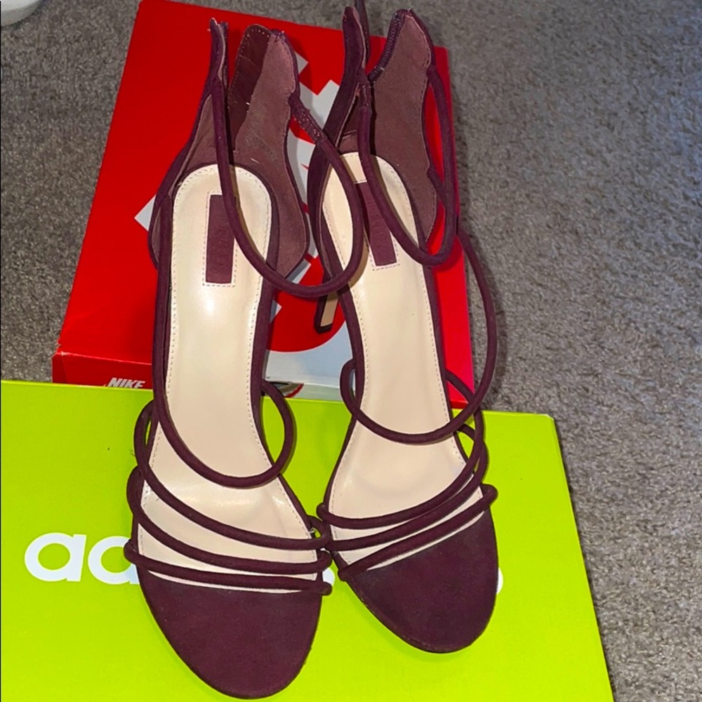 Plum colored Heels
